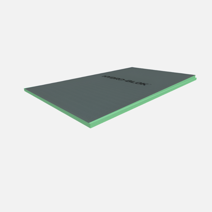 Bac à douche à pente simple