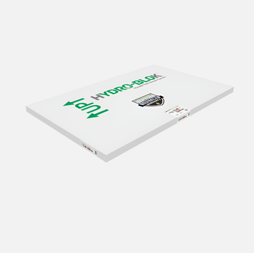 Bac à douche à pente simple